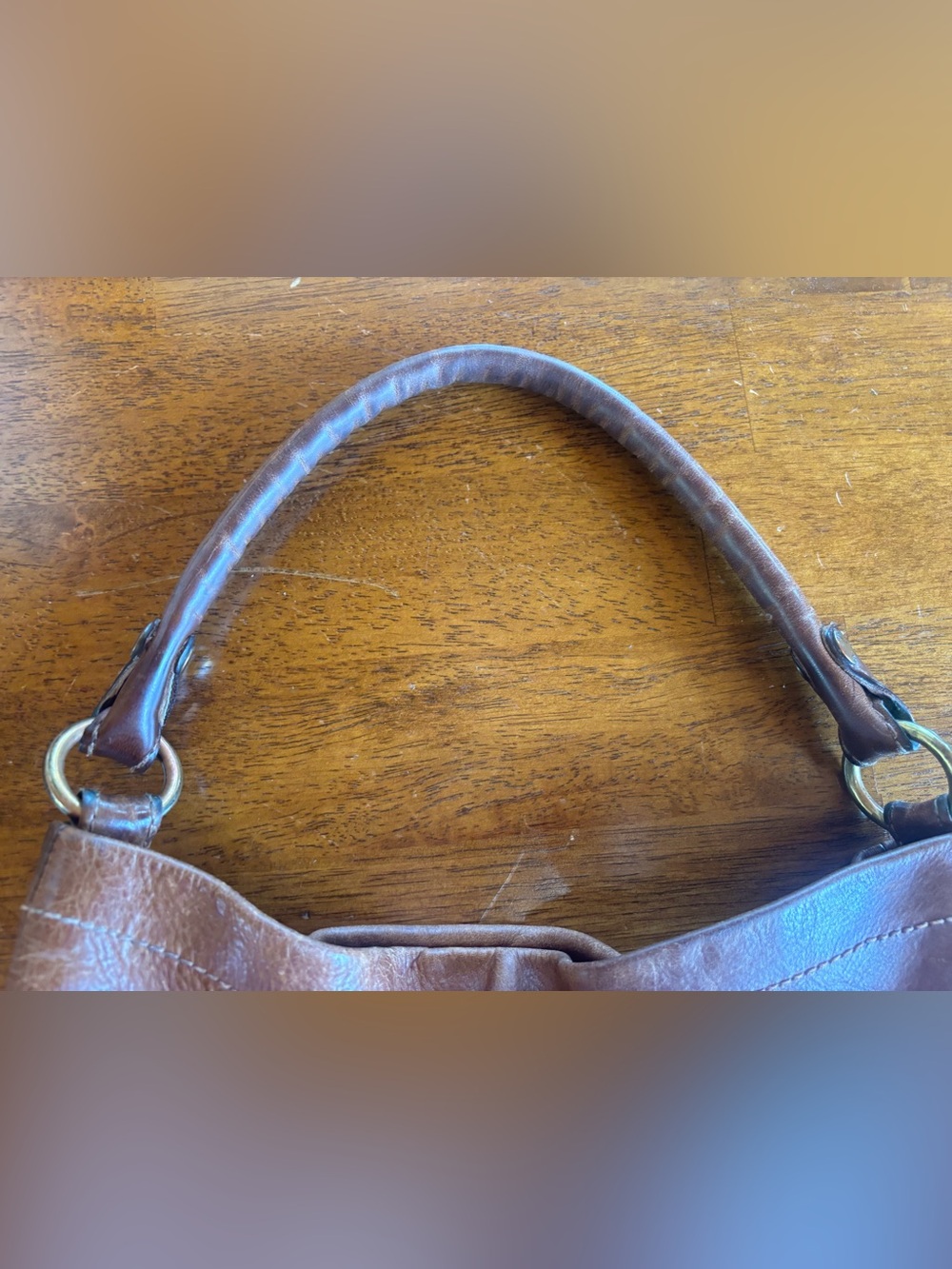 Frye Melissa Hobo Leather Bag - Picture 7 of 9